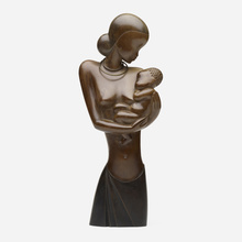 Appraisal: Franz Hagenauer UNTITLED MOTHER AND CHILD Werkst tte HagenauerAustria c