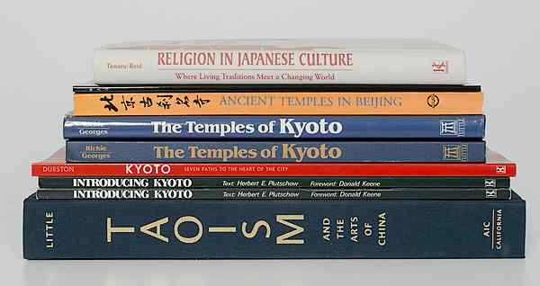 Appraisal: ASIAN Books on Chinese and Japanese Temples Asian a collection