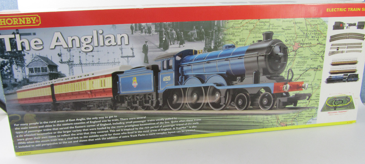 Appraisal: A Hornby OO-gauge train set 'The Anglian' R boxed