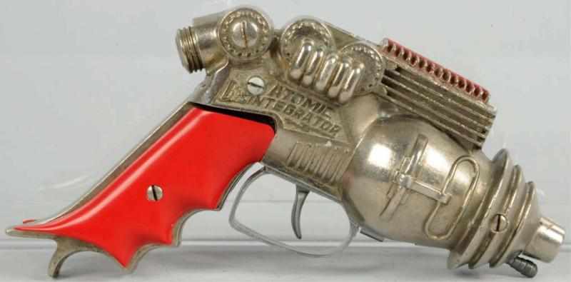 Appraisal: Hubley Atomic Disintegrator Pistol Toy American All metal with plastic