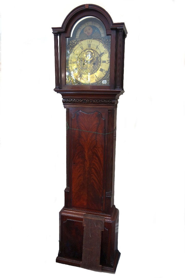 Appraisal: William Lawson Newton A George III mahogany longcase clock with