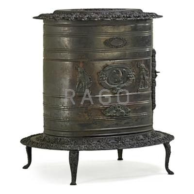 Appraisal: EMPIRE PARLOR STOVE Made in New Egypt New Jersey Label