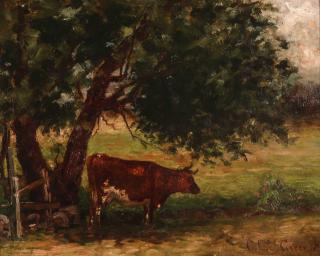 Appraisal: CHARLES EDWIN LEWIS GREEN - OIL ON CANVAS Charles Green