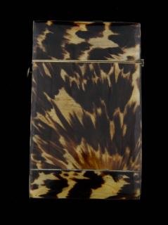 Appraisal: Blonde tortoiseshell card case x cm