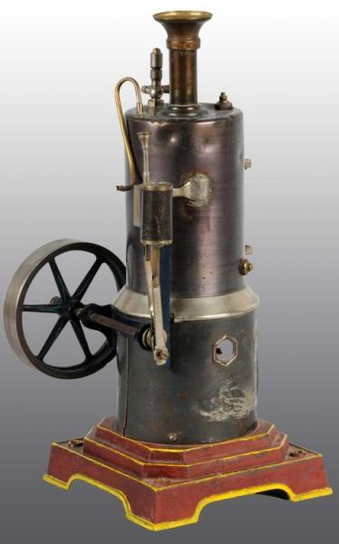 Appraisal: Marklin Vertical Steam Engine Description Circa to Small dents in