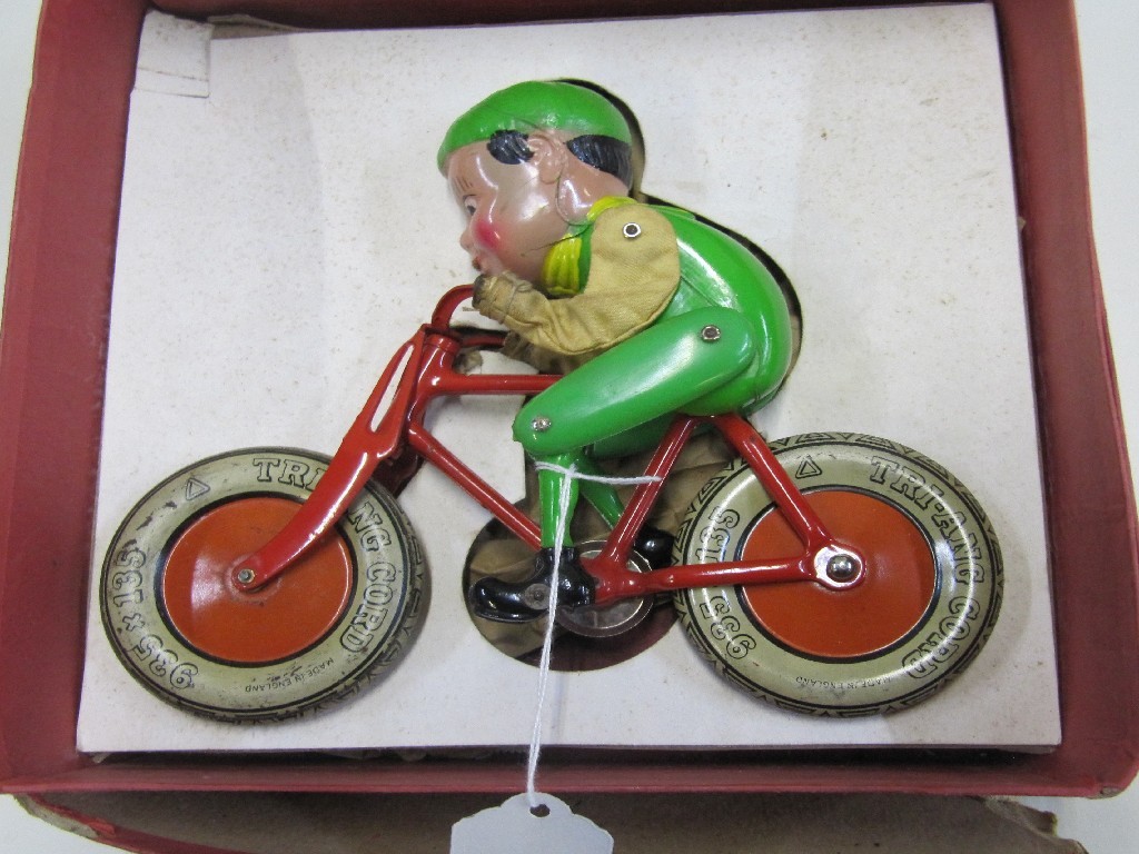 Appraisal: Tri-ang tinplate Gyro-cycle in original box