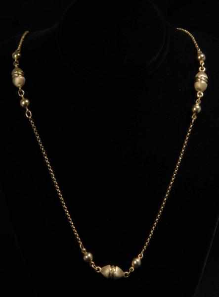 Appraisal: K Y Gold Necklace Description Weight dwt Condition Excellent Size