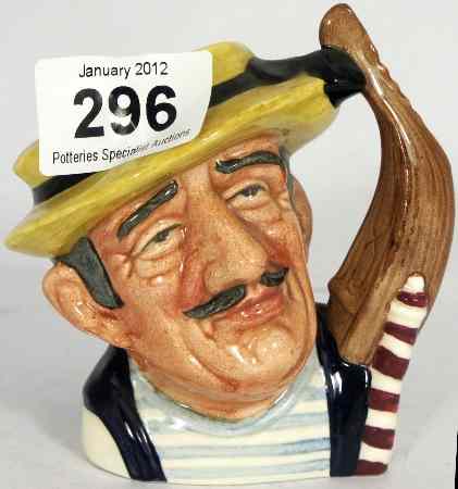 Appraisal: Royal Doulton Small Character Jug Gondolier D