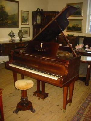 Appraisal: A BABY GRAND PIANOFORTE by Hofmann No in mahogany case