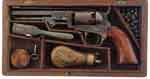 Appraisal: CASED COLT MODEL POCKET REVOLVER Cal SN all matching including