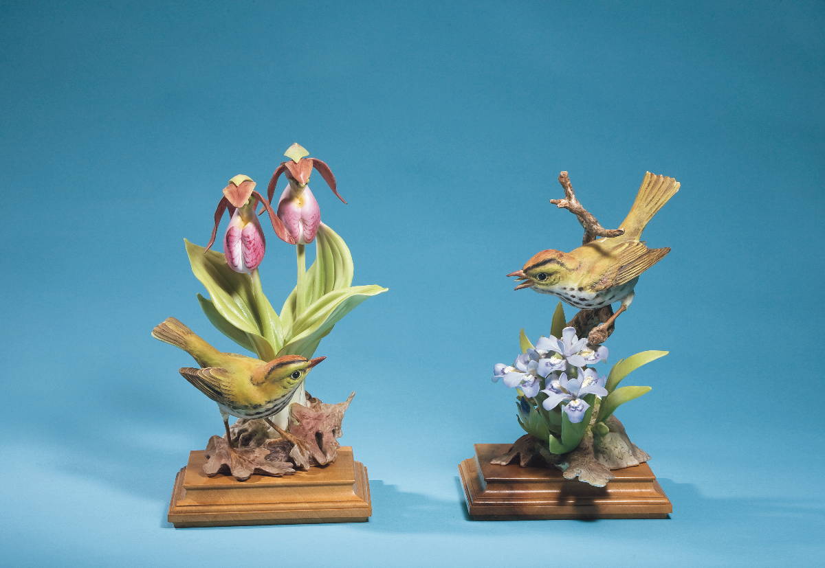 Appraisal: DOROTHY DOUGHTY PAIR OF ROYAL WORCESTER PORCELAIN FIGURES OF quot