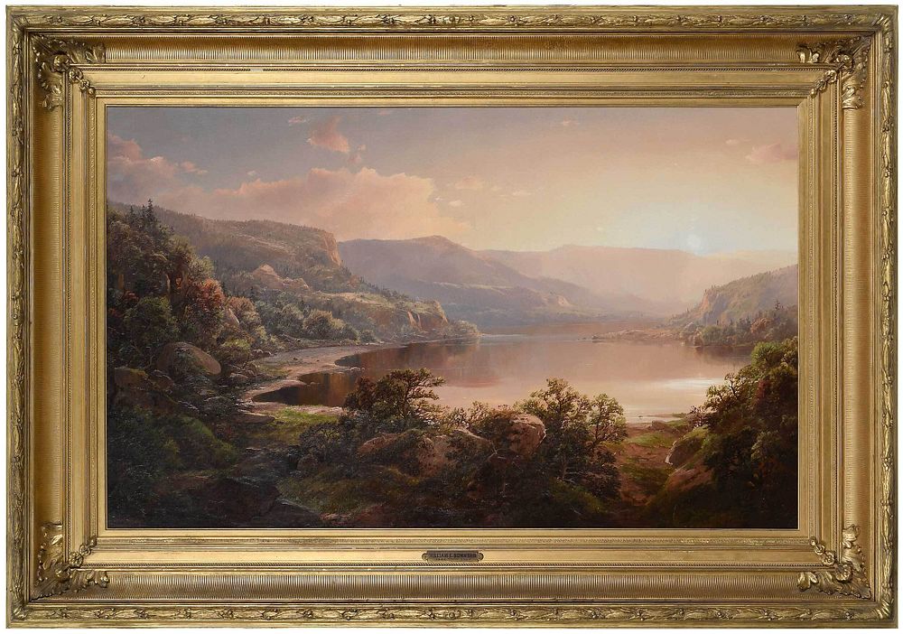 Appraisal: William Louis Sonntag American - Sunset signed lower left Sonntag