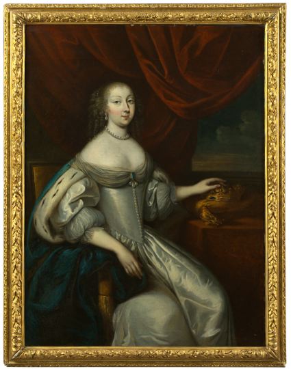 Appraisal: Follower of Pierre Mignard II French - Portrait of Duchess