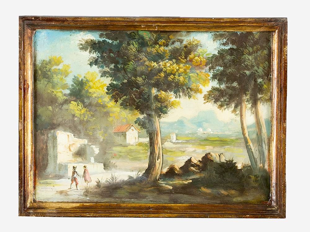 Appraisal: Francesco Simonini - -follower Francesco Simonini - -follower Landscape with