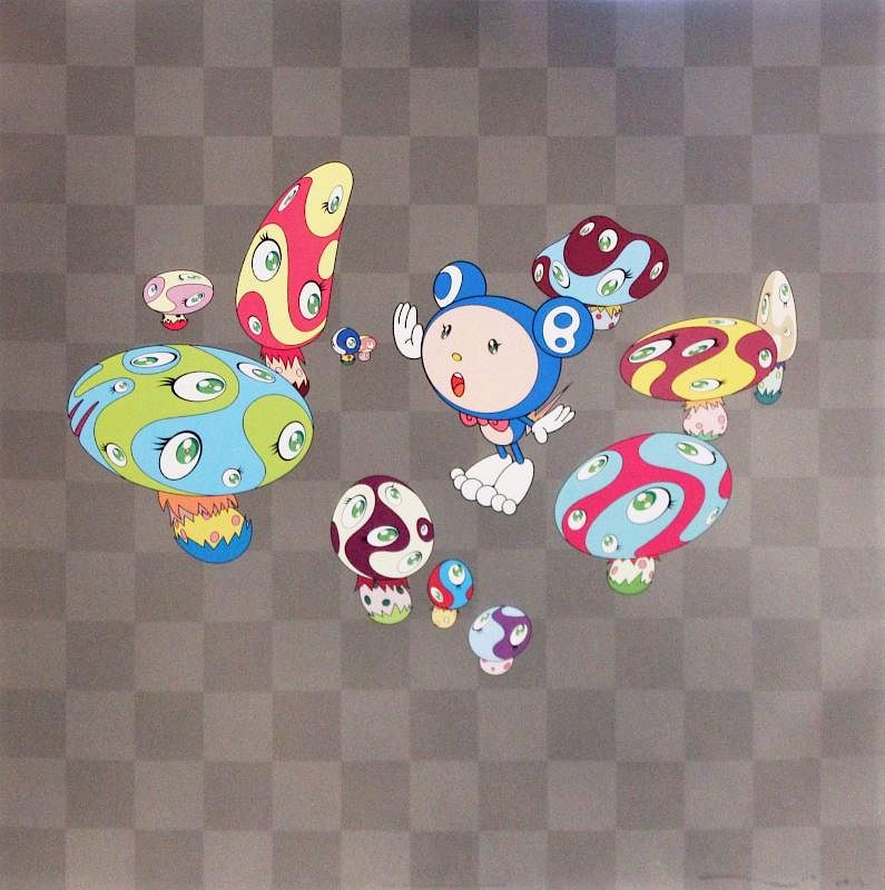 Appraisal: Takashi Murakami In Cha Takashi Murakami In Cha Offset lithograph