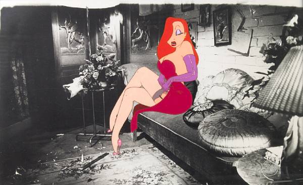 Appraisal: A Walt Disney celluloid from Who Framed Roger Rabbit gouache