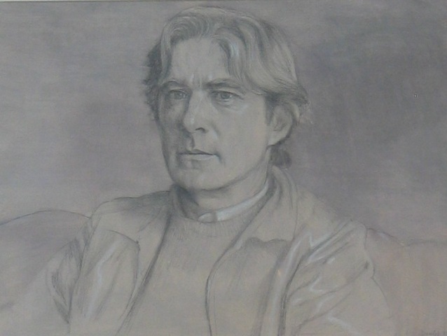 Appraisal: Brian James Dunlop born Study of Tony Irving pencil and