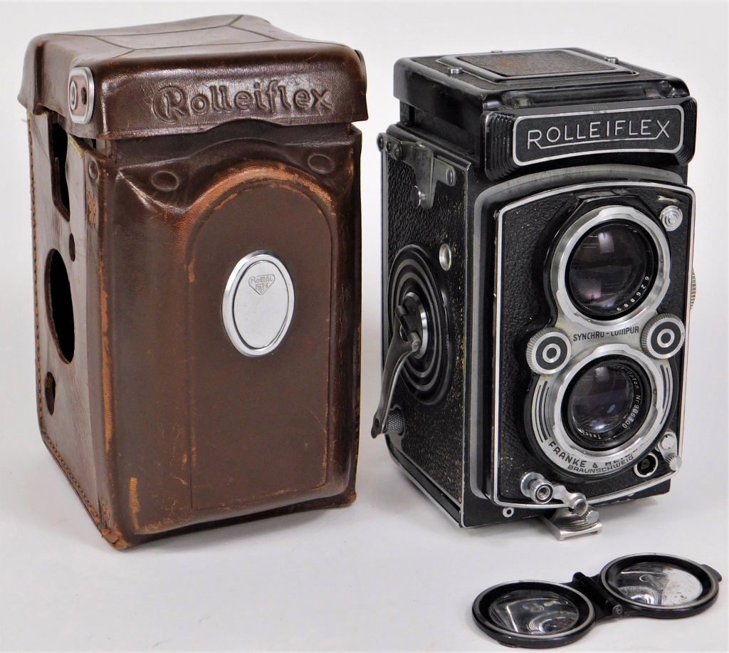 Appraisal: ROLLEIFLEX AUTOMAT TESSAR LENS MM F Rollei Rolleiflex Automat Model