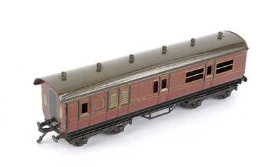 Appraisal: Bing for Bassett-Lowke Series LMS all rd Brake End Coach