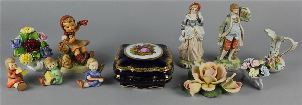 Appraisal: ASSORTED GROUP OF HUMMEL FIGURES AND OTHER CERAMIC ITEMS to