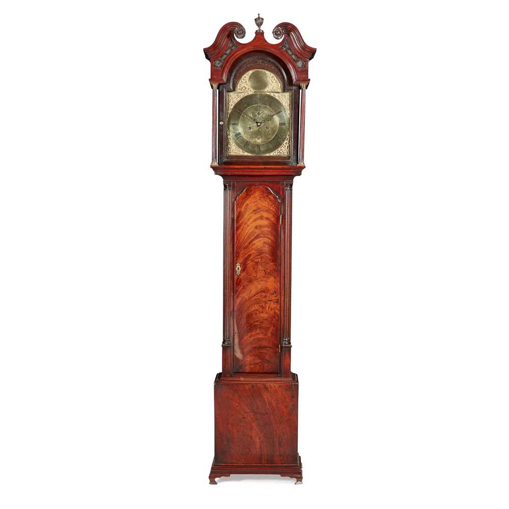 Appraisal: SCOTTISH GEORGE III MAHOGANY LONGCASE CLOCK JOHN MURDOCH EDINBURGH TH