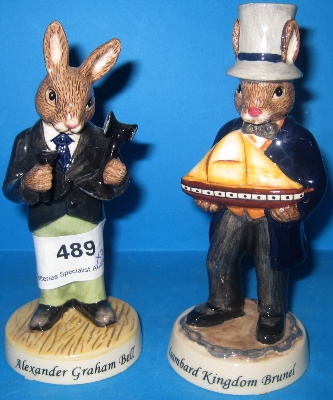 Appraisal: Royal Doulton Bunnykins Figures Alexandra Graham Bell DB And Isambard