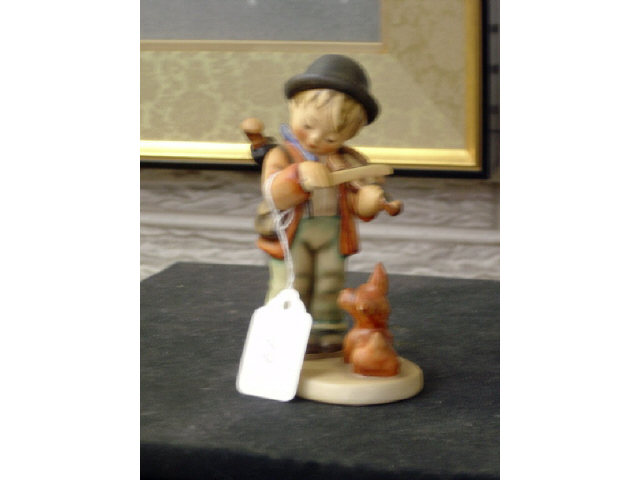 Appraisal: HUMMEL FIGURINE - PUPPY LOVE - FULL BEE MARK