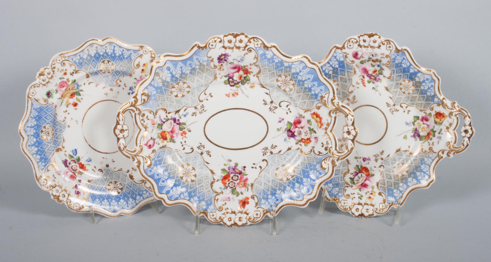 Appraisal: Assorted Staffordshire plates and tableware second quarter- th century probably