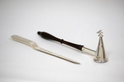 Appraisal: A modern Britannia standard silver letter opener MAE Birmingham cm