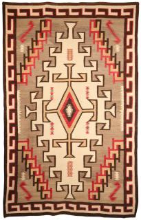 Appraisal: A LARGE NAVAJO RUG APPROXIMATELY X FEET FRITZ SCHOLDER -