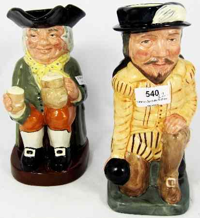 Appraisal: Royal Doulton Large Toby Jug Sir Francis Drake D And