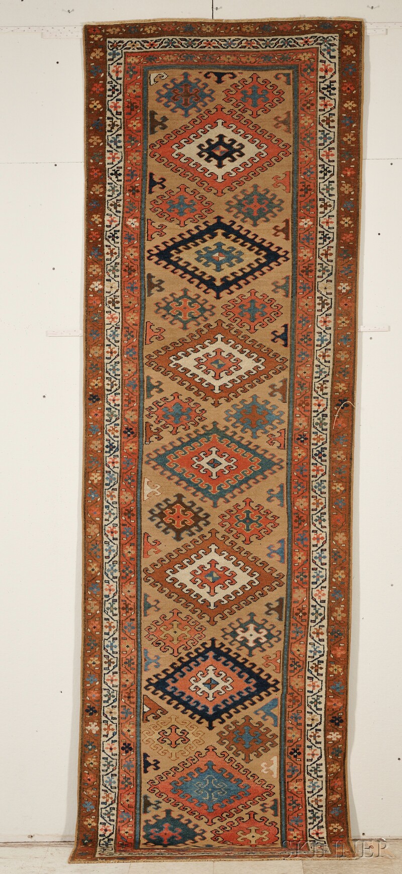 Appraisal: Karabagh Long Rug South Caucasus late th century even wear