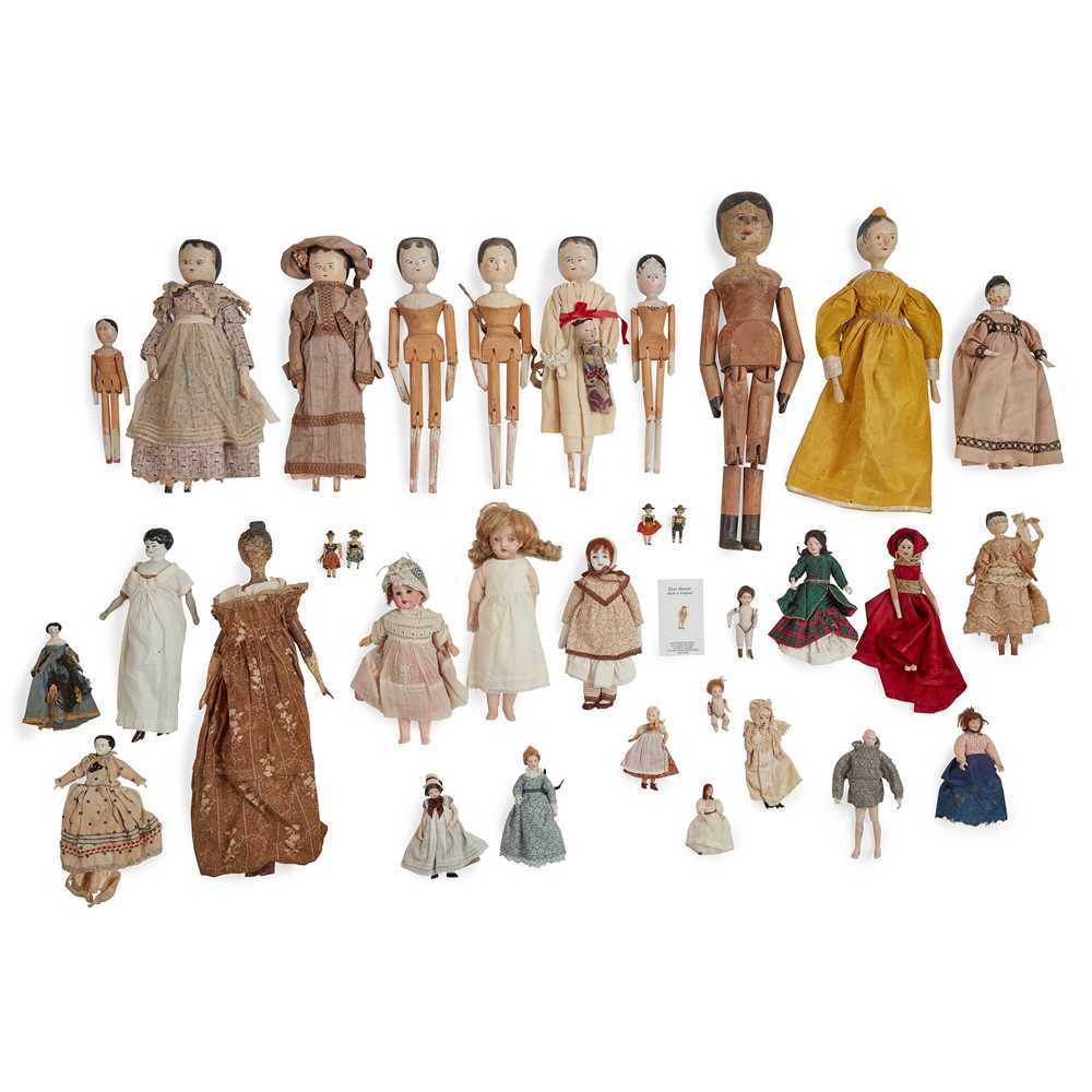 Appraisal: COLLECTION OF DOLLS TH CENTURY AND LATER comprising various examples