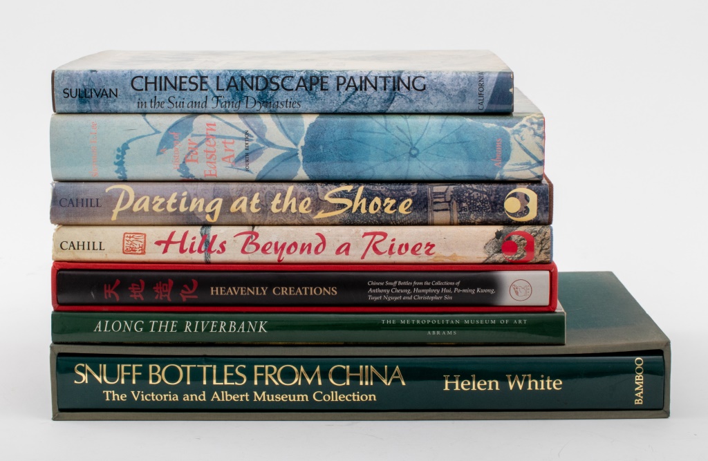 Appraisal: CHINESE ART SNUFF BOTTLE REFERENCE BOOKS Group of seven coffee