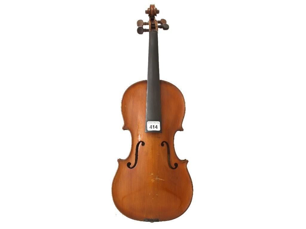 Appraisal: French violin labelled H Clotelle circa cm