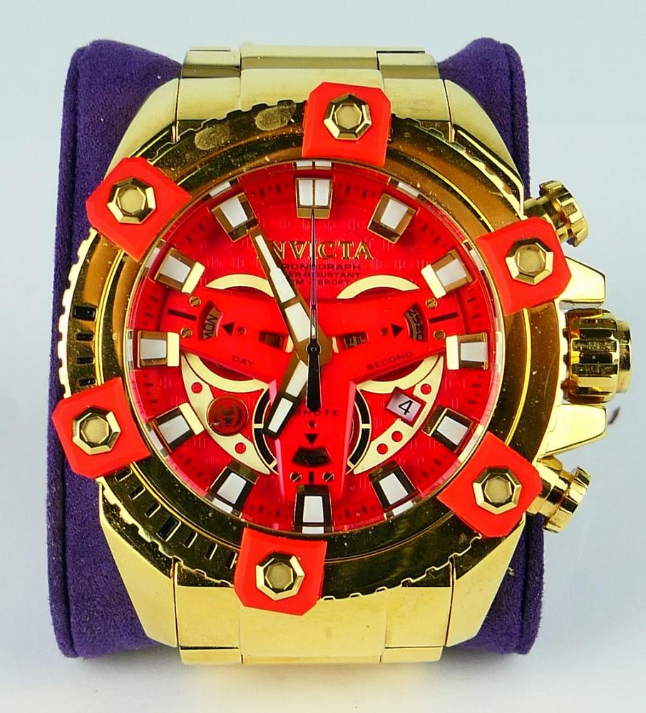 Appraisal: INVICTA CHRONOGRAPH MARVEL IRON MAN EDITION The watch was bought