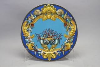 Appraisal: Rosenthal Versace de la Mer Plate Rosenthal Versace de la