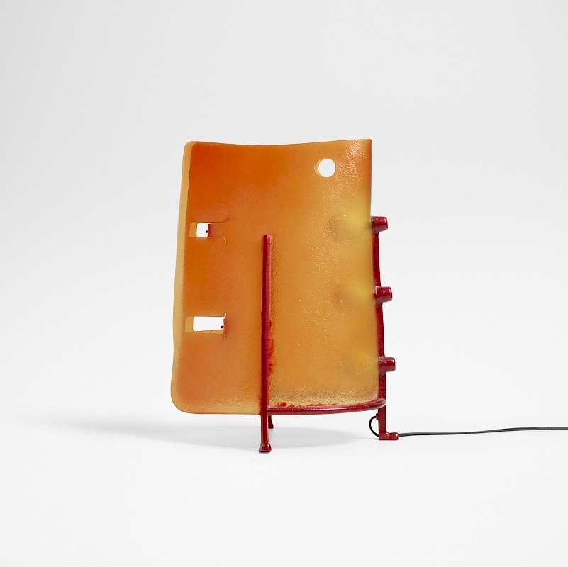 Appraisal: Gaetano Pesce Belt table lamp Gaetano Pesce Belt table lamp