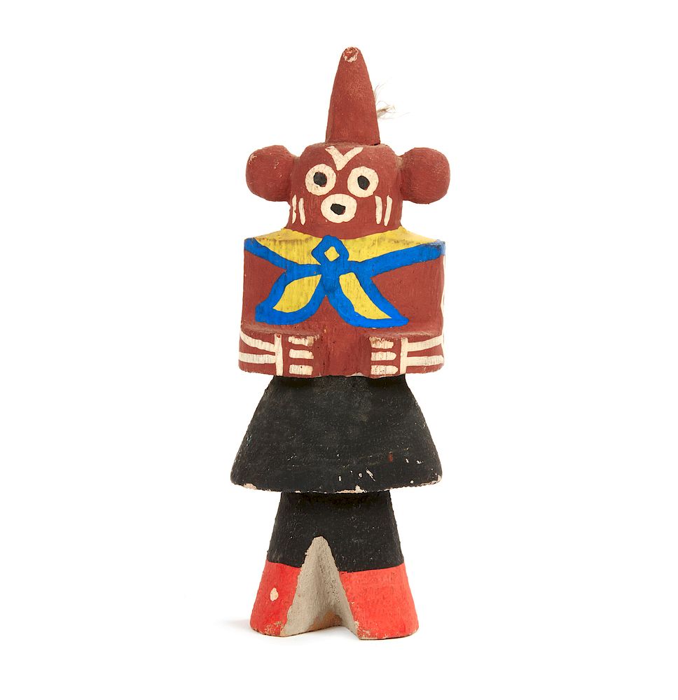 Appraisal: Rt Mud Head Kachina Koyemsi by Abbot Sakiestewa Rt Mud