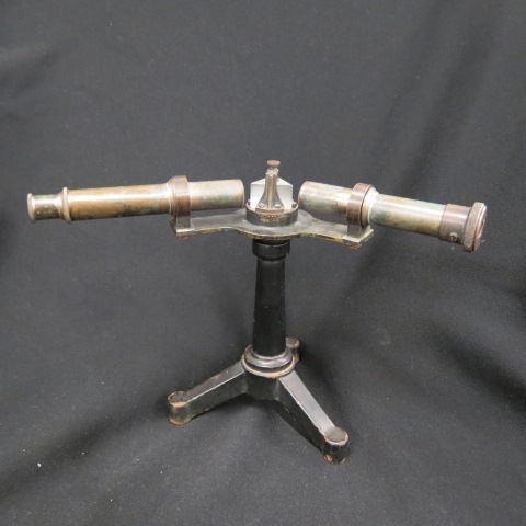 Appraisal: Antique Surveyor's or Transit Type Scope tri-footed base x