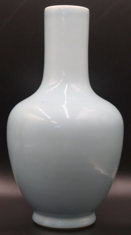 Appraisal: CHINESE LIGHT BLUE VASE From a Long Island NY estate