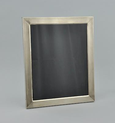 Appraisal: An Art Deco Sterling Silver Picture Frame ca - 's