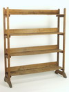 Appraisal: DISPLAY RACK - Circa - Arts Crafts style solid oak