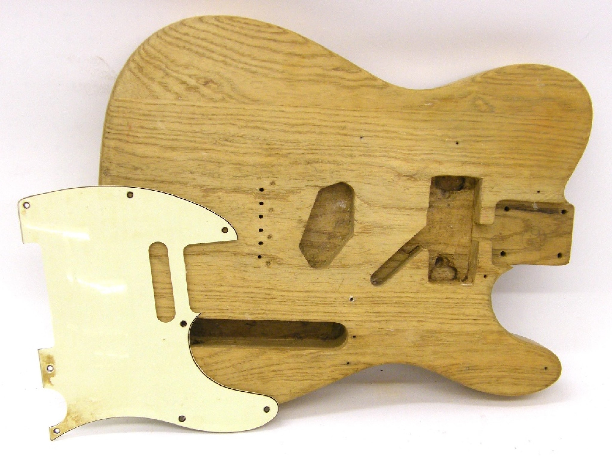 Appraisal: Fender Telecaster guitar body possibly circa finish stripped neck pickup