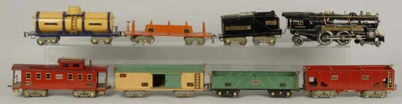 Appraisal: American Flyer Standard Gauge Freight Train Set Description American Pre-war