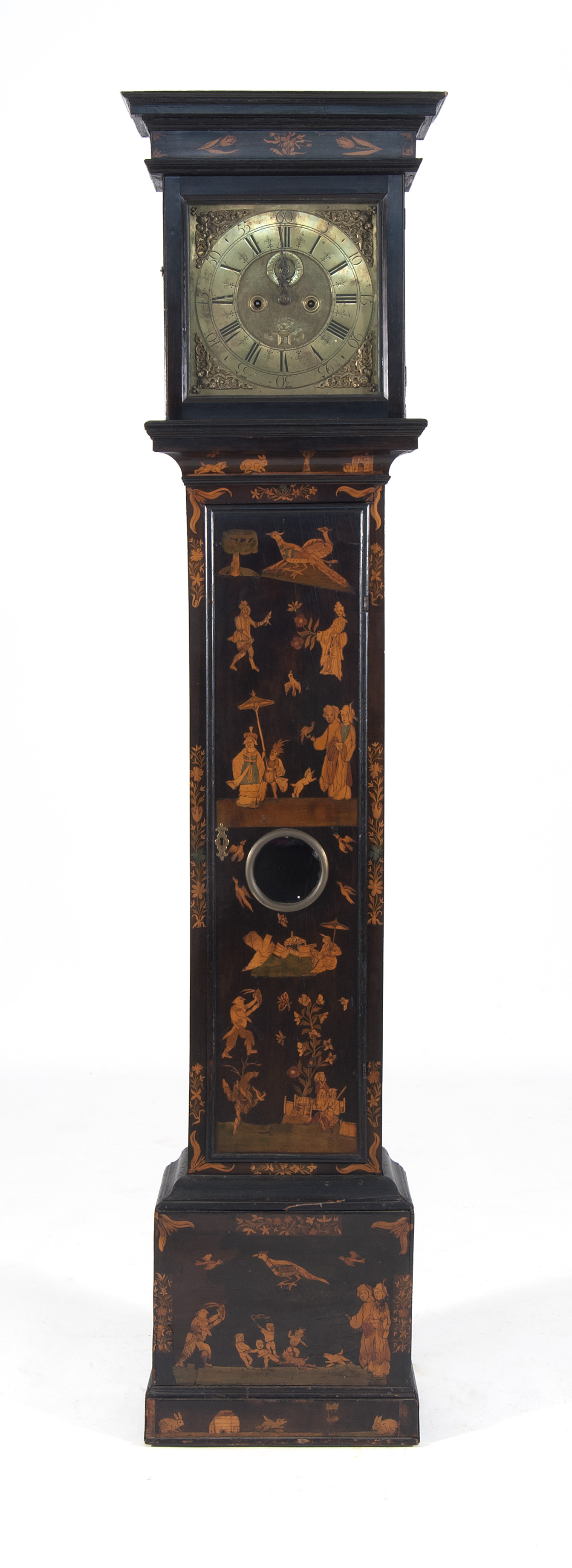 Appraisal: ENGLISH TALL-CASE CLOCK Mid- th CenturyBy John Barron of London