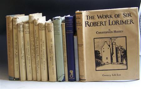 Appraisal: Hussey C The work of Sir Robert Lorimer Dust-jacket Greenwood