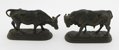 Appraisal: Isadore-Jules Bonheur French - A standing cow signed I Bonheur