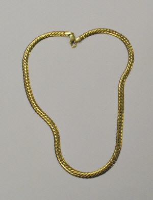 Appraisal: ct yellow gold foxtail necklace approx g cm in length