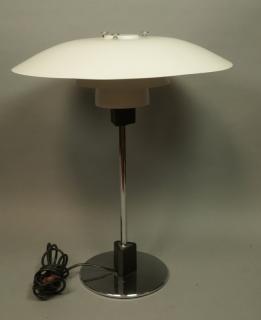 Appraisal: Danish LOUIS POULSEN PH Table Lamp White Matte Lo Danish